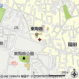 大阪府堺市中区福田328周辺の地図
