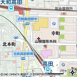鶏太郎　大和高田店周辺の地図