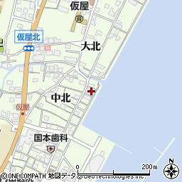 兵庫県淡路市久留麻中北2356-2周辺の地図