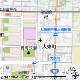 奈良県大和高田市大東町5-5周辺の地図