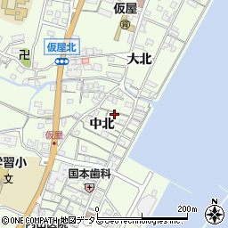 兵庫県淡路市久留麻中北2364周辺の地図