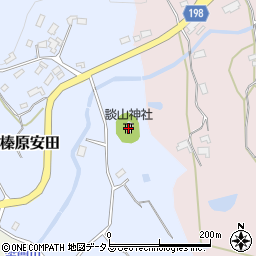 談山神社周辺の地図
