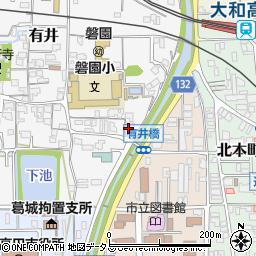 奈良県大和高田市有井274周辺の地図