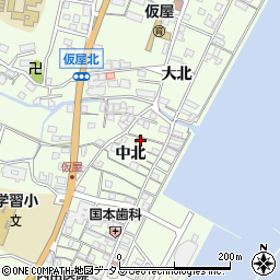 兵庫県淡路市久留麻中北2363周辺の地図