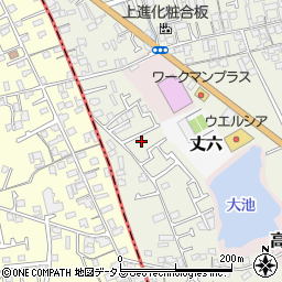 大阪府堺市東区草尾366周辺の地図