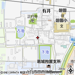 奈良県大和高田市有井316周辺の地図