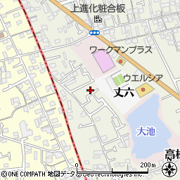 大阪府堺市東区草尾365周辺の地図