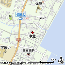 兵庫県淡路市久留麻中北2360周辺の地図