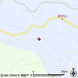 広島県東広島市河内町宇山2394周辺の地図
