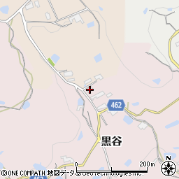 兵庫県淡路市黒谷364周辺の地図
