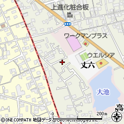 大阪府堺市東区草尾366-6周辺の地図