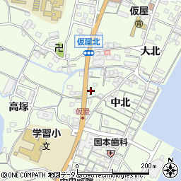 兵庫県淡路市久留麻中北1936周辺の地図