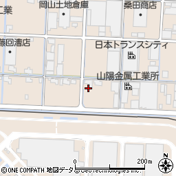 岡山県倉敷市南畝周辺の地図