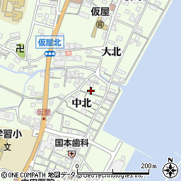 兵庫県淡路市久留麻中北2358-7周辺の地図