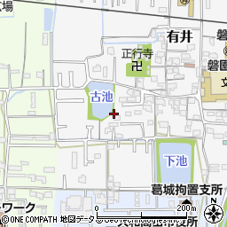 奈良県大和高田市有井194周辺の地図