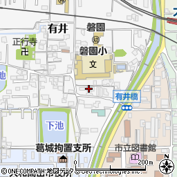 奈良県大和高田市有井301周辺の地図