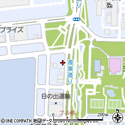 岡本産業運送株式会社周辺の地図