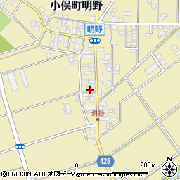 三重県伊勢市小俣町明野1722周辺の地図