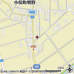 三重県伊勢市小俣町明野1461周辺の地図
