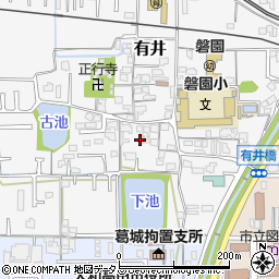 奈良県大和高田市有井313周辺の地図