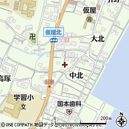 兵庫県淡路市久留麻中北1955周辺の地図