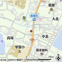 兵庫県淡路市久留麻高塚1794周辺の地図