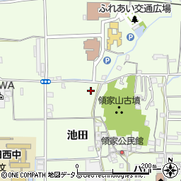 奈良県大和高田市池田411周辺の地図