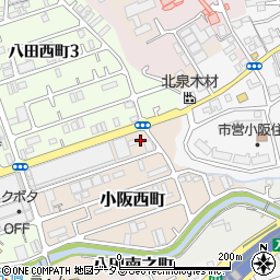 ローソン堺小阪店周辺の地図