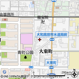 奈良県大和高田市大東町5-8周辺の地図