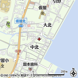 兵庫県淡路市久留麻中北2358周辺の地図