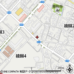 大阪信用金庫高石南支店周辺の地図