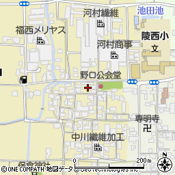 奈良県大和高田市野口153-1周辺の地図