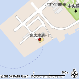 泉大津港ＦＴ（阪九フェリー）周辺の地図
