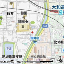 奈良県大和高田市有井278周辺の地図