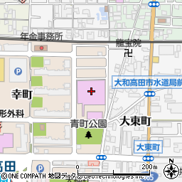 大和高田市立スポーツ施設武道館周辺の地図