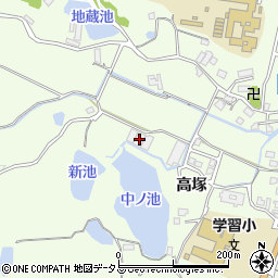 兵庫県淡路市久留麻高塚1634周辺の地図