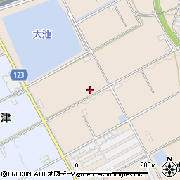 兵庫県淡路市育波2424-2周辺の地図