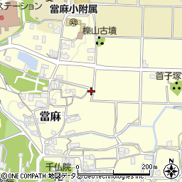 奈良県葛城市當麻770周辺の地図