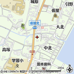 兵庫県淡路市久留麻中北1933周辺の地図