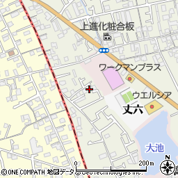 大阪府堺市東区草尾362-15周辺の地図