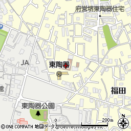 大阪府堺市中区福田339周辺の地図