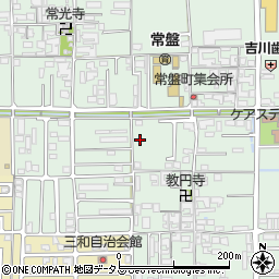 奈良県橿原市常盤町62-10周辺の地図