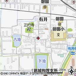 奈良県大和高田市有井321周辺の地図