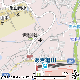 広島市亀山南集会所周辺の地図