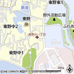 東野中一丁目周辺の地図