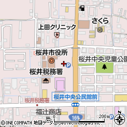奈良県桜井市の地図 住所一覧検索 地図マピオン