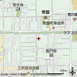 奈良県橿原市常盤町62-9周辺の地図
