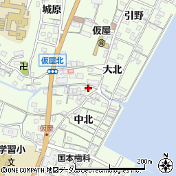 兵庫県淡路市久留麻中北1962周辺の地図