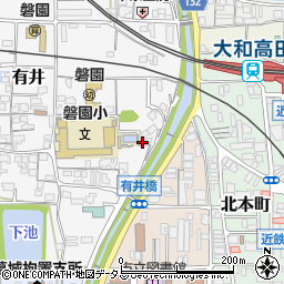 奈良県大和高田市有井290周辺の地図