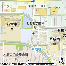 奈良県橿原市山之坊町117-29周辺の地図